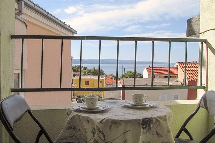 Apartmani Darinka Baška Voda Kültér fotó